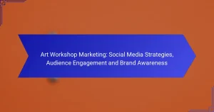 Art Workshop Marketing: Social Media Strategies, Audience Engagement and Brand Awareness