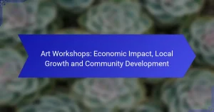 Art Workshops: Economic Impact, Local Growth and Community Development